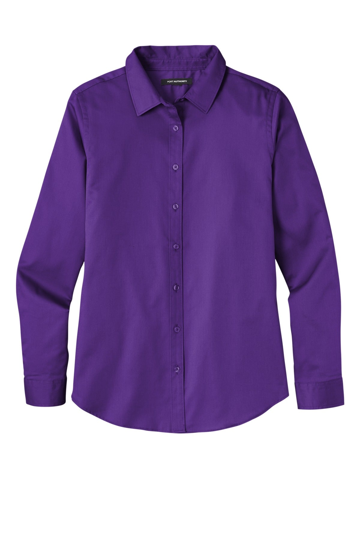 Ladies Long Sleeve SuperPro React Twill