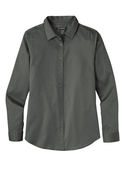 Ladies Long Sleeve SuperPro React Twill