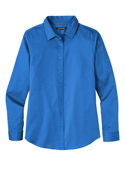 Ladies Long Sleeve SuperPro React Twill