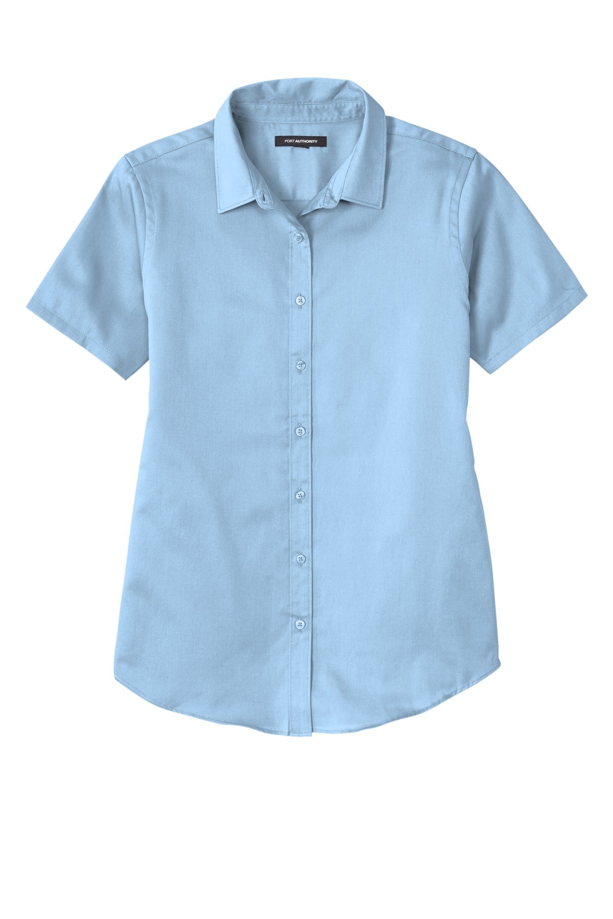 Ladies Short Sleeve SuperPro React Twill