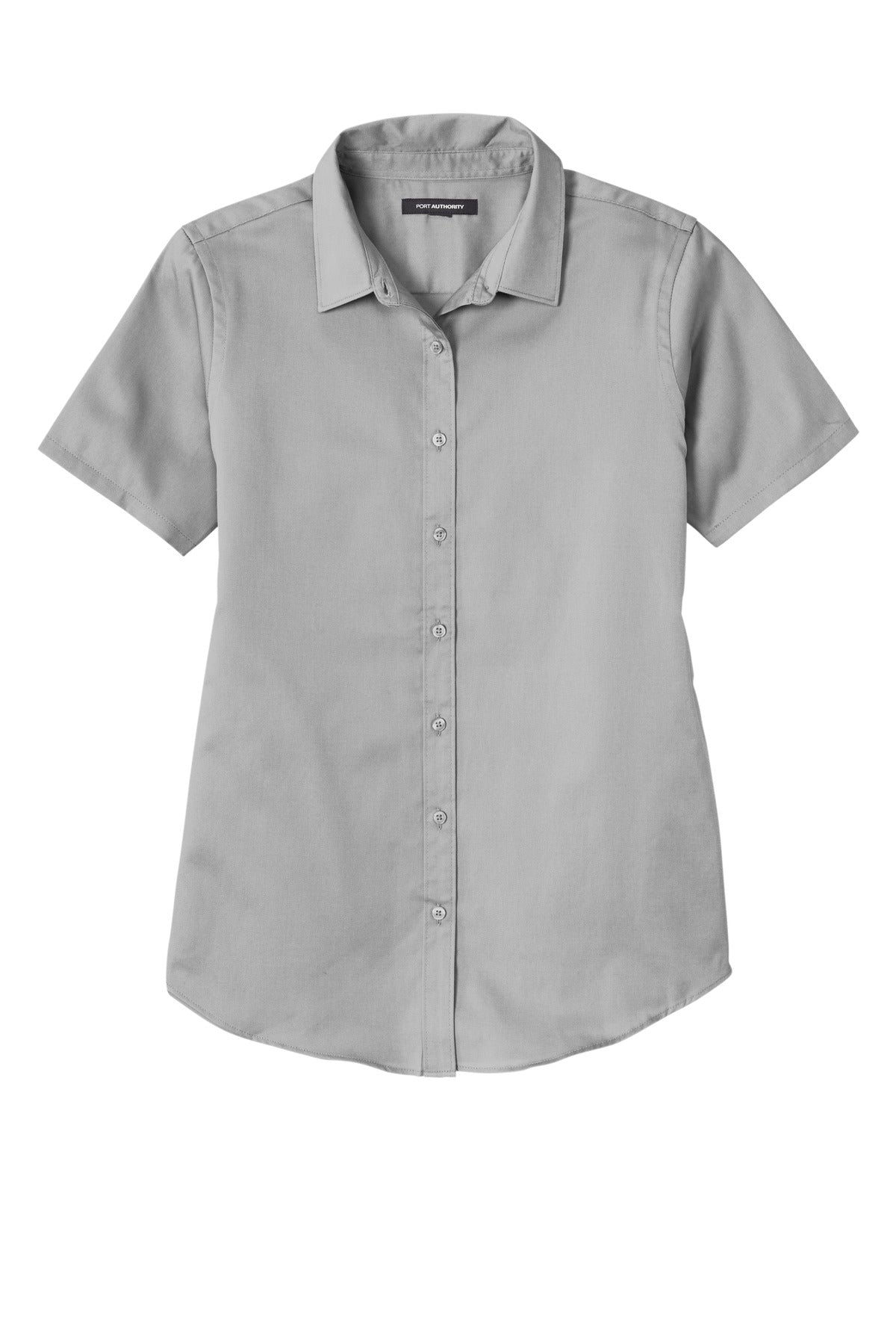 Ladies Short Sleeve SuperPro React Twill