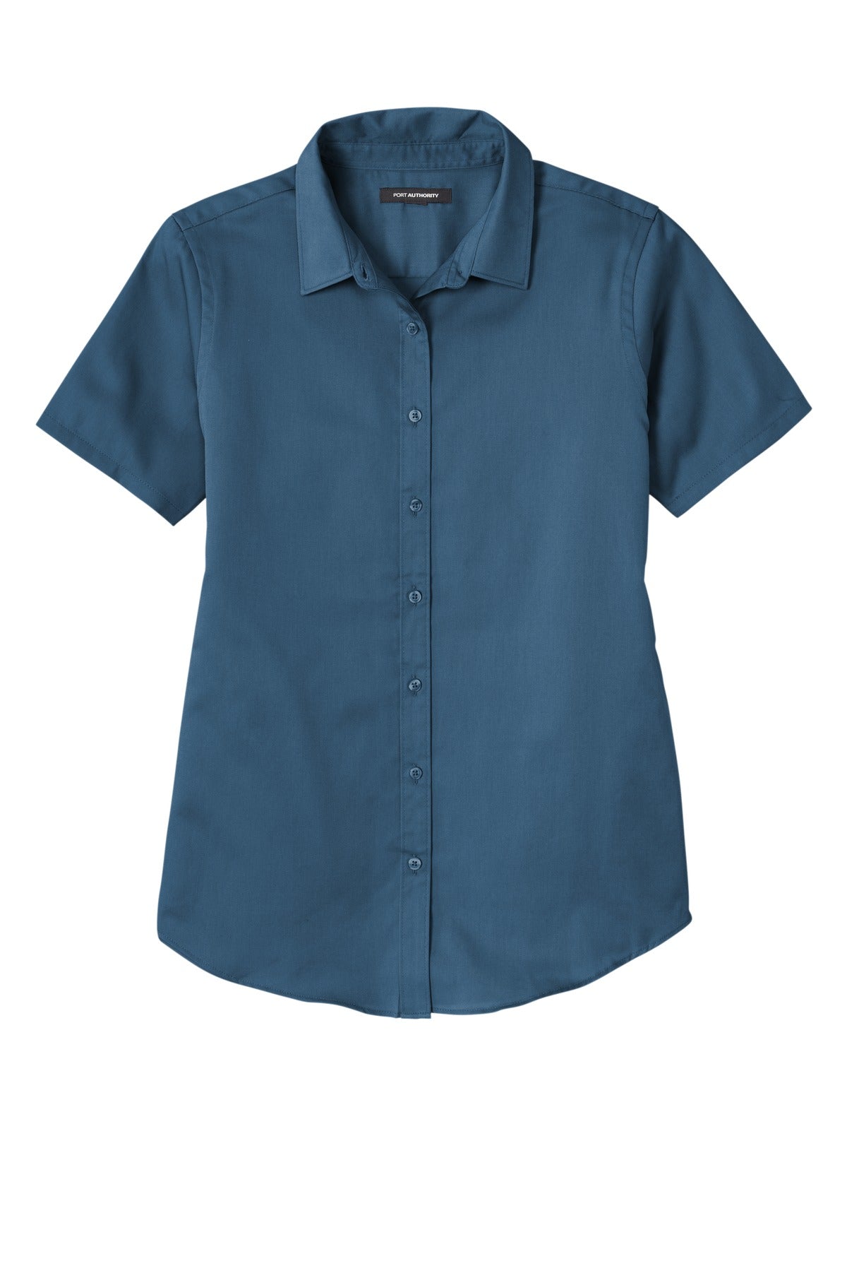 Ladies Short Sleeve SuperPro React Twill
