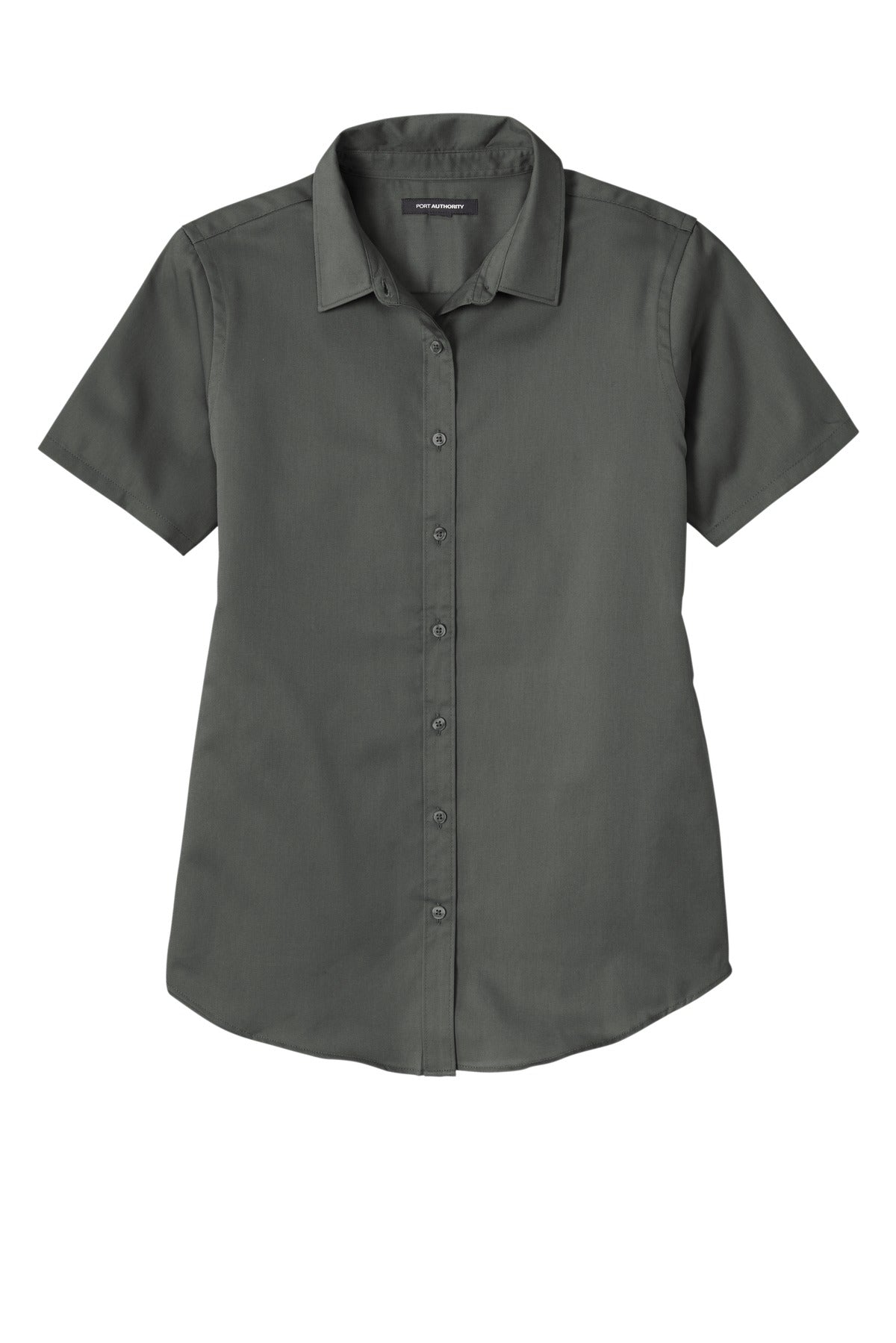 Ladies Short Sleeve SuperPro React Twill