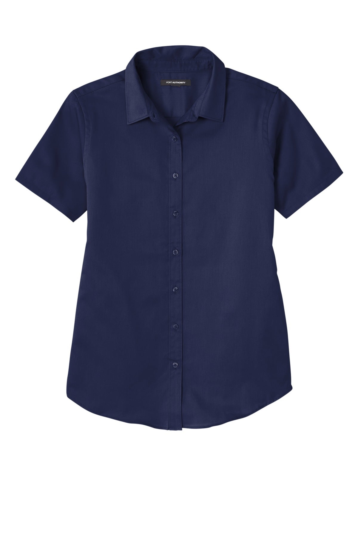 Ladies Short Sleeve SuperPro React Twill
