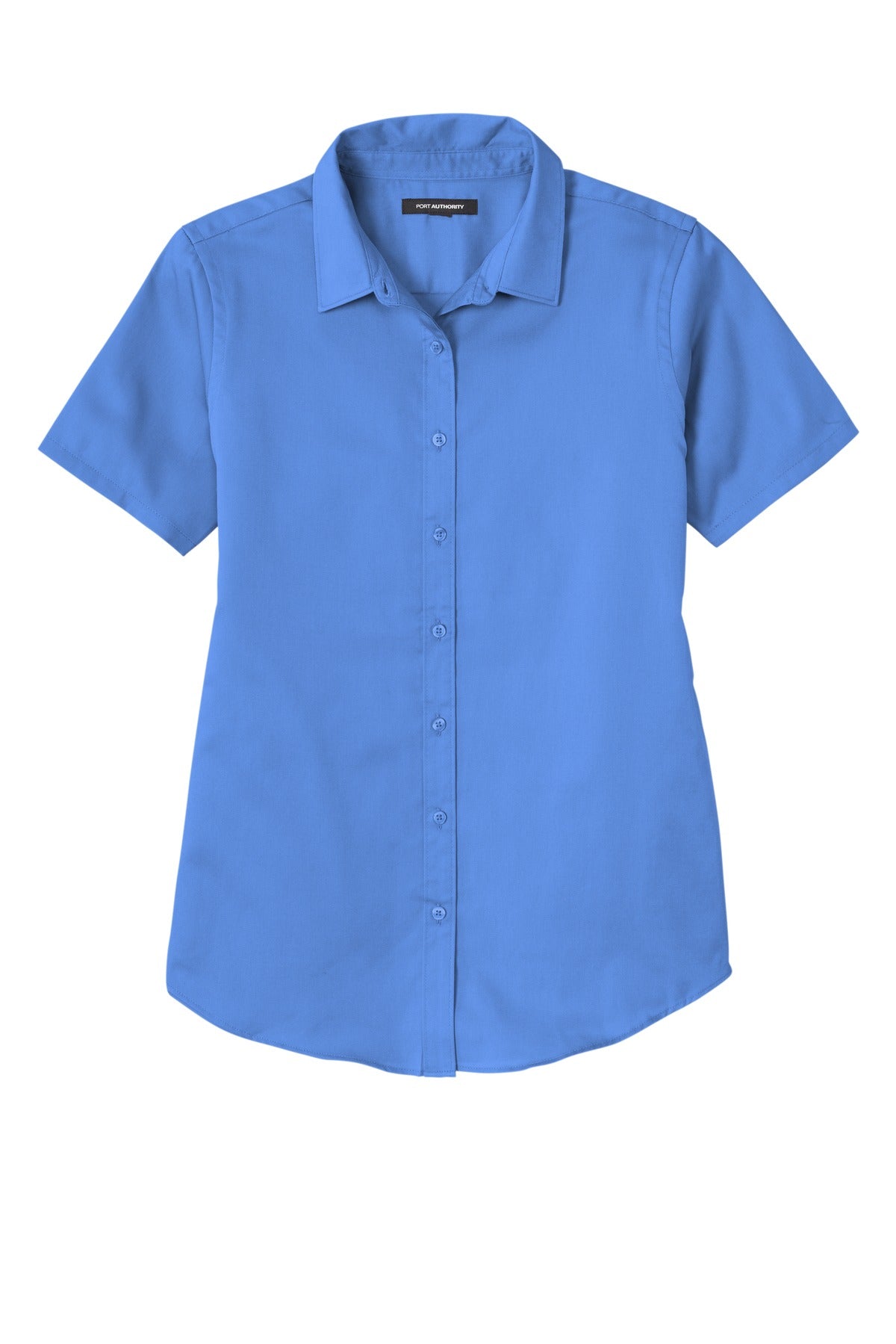 Ladies Short Sleeve SuperPro React Twill