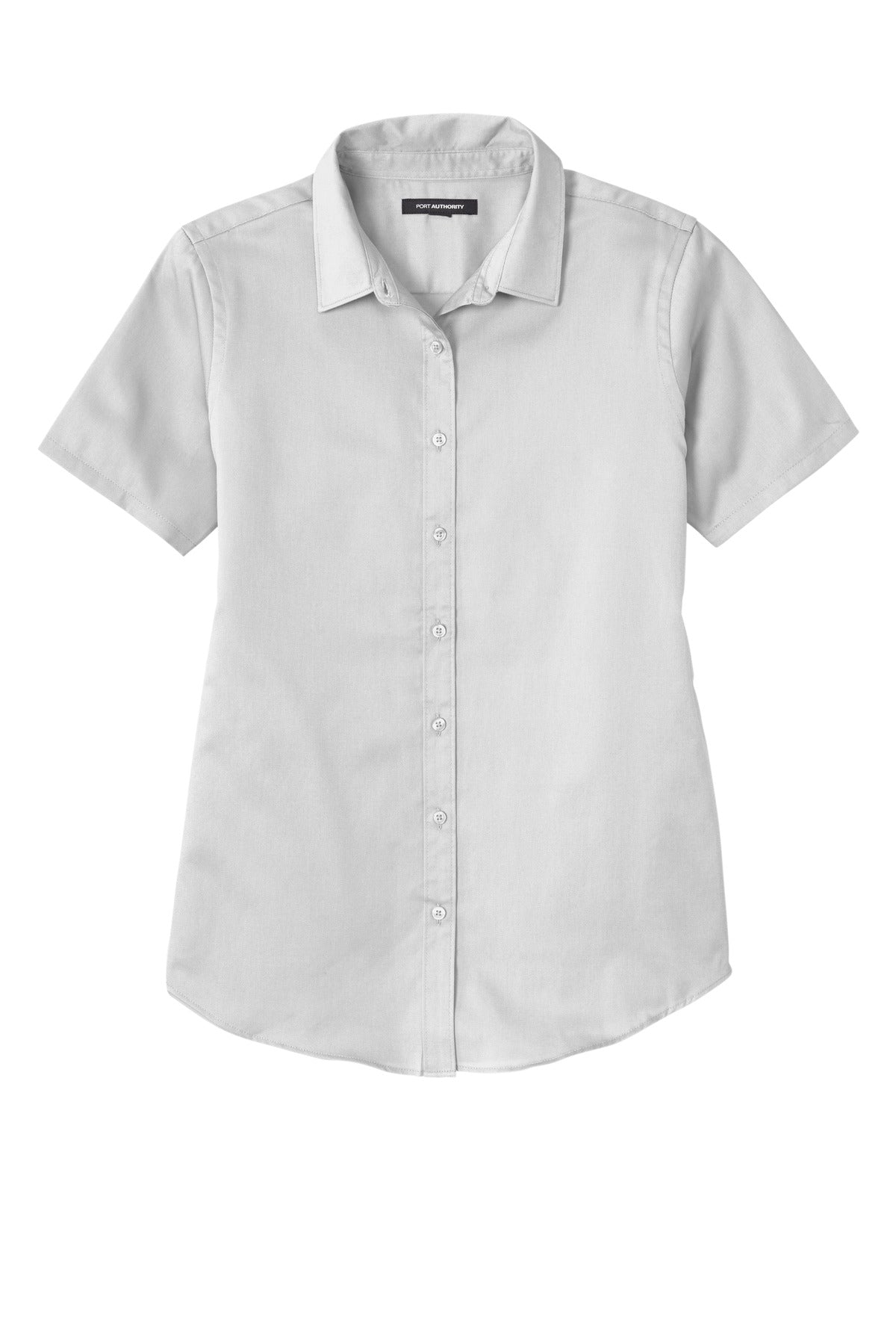 Ladies Short Sleeve SuperPro React Twill