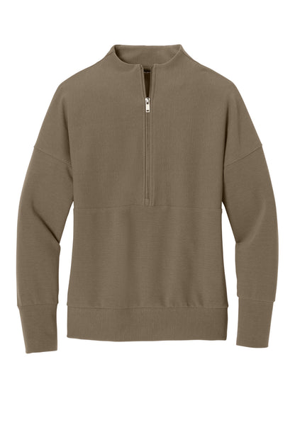 Ladies Linear Texture 1/4-Zip