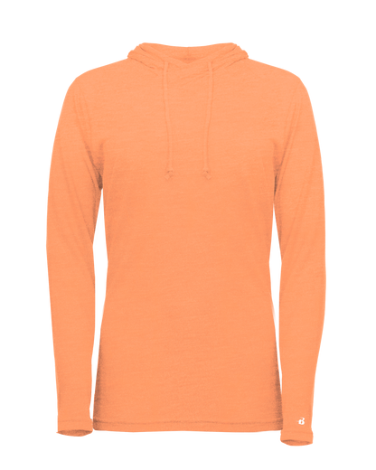Ladies Triblend Hooded Long Sleeve T