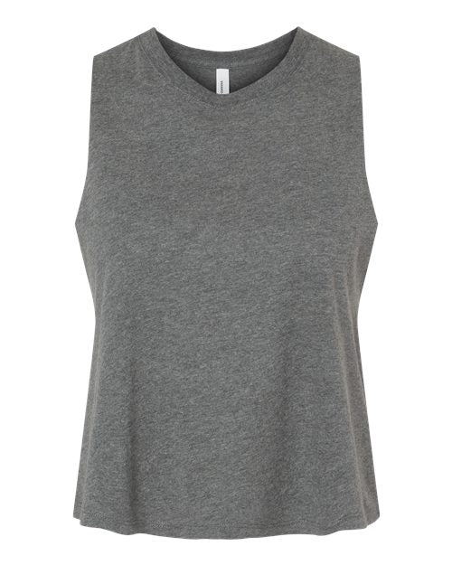 Ladies Racerback Cropped Tank