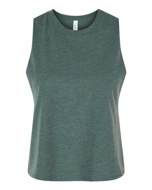 Ladies Racerback Cropped Tank