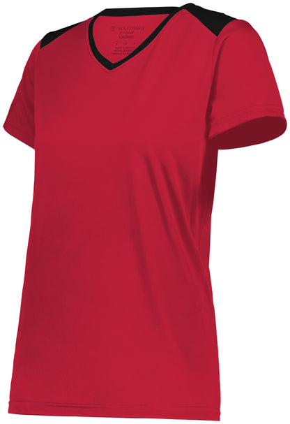Ladies Momentum Performance V-Neck T