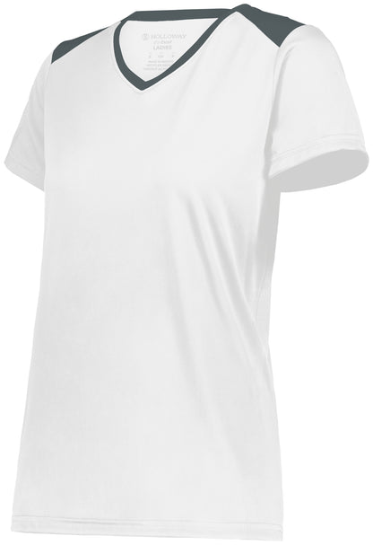 Ladies Momentum Performance V-Neck T