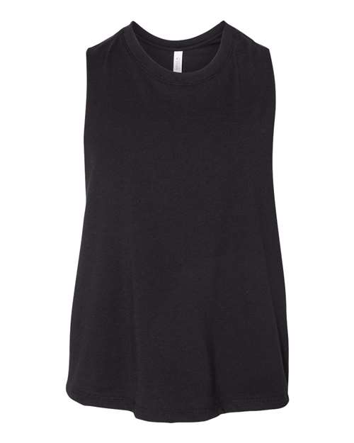 Ladies Racerback Cropped Tank