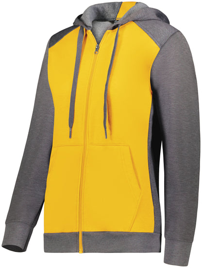 Ladies Three-Season Full-Zip Hooded Sweatshirt