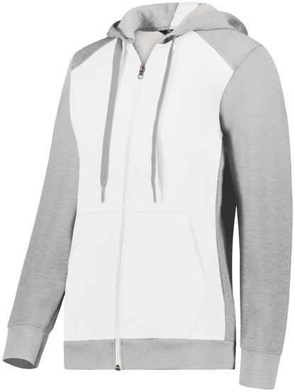 Ladies Three-Season Full-Zip Hooded Sweatshirt