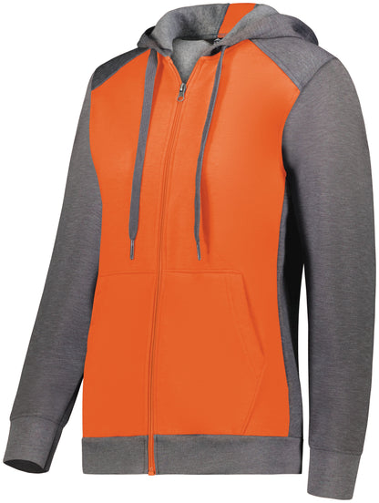 Ladies Three-Season Full-Zip Hooded Sweatshirt
