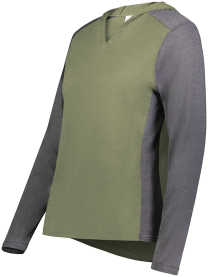 Ladies Vintage GameDay Hooded Long Slv T