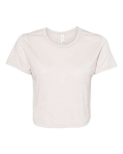 Ladies Flowy Cropped Tee