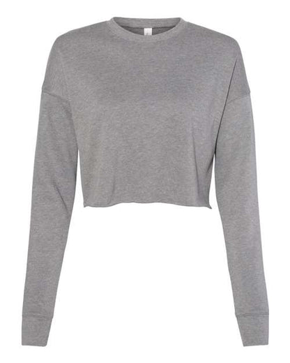 Ladies Cropped  Crewneck Sweatshirt