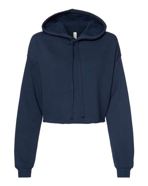 Ladies Cropped Hooded Sweatshirt