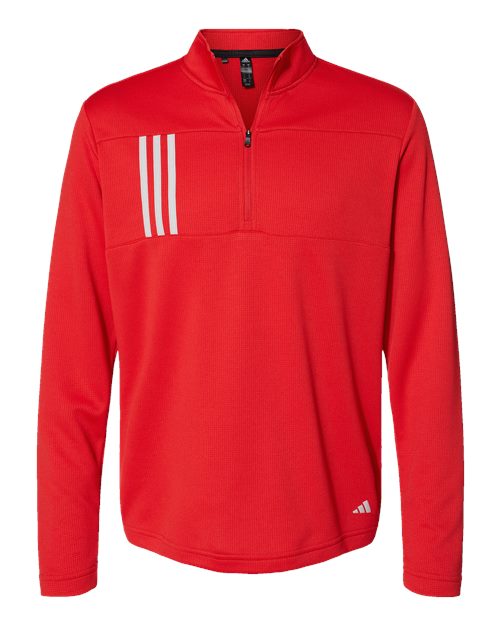 Adidas 3 Sripe 1/4 Zip