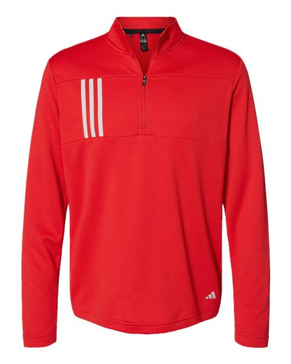 Adidas 3 Sripe 1/4 Zip