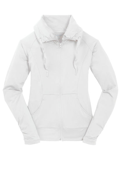 Ladies Stretch Cowl Neck Full-Zip