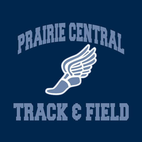 Track & Field Embroidery Design Template 01
